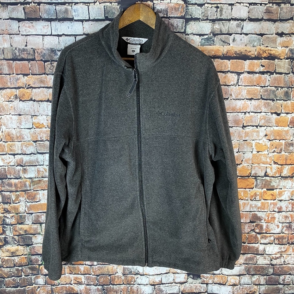 Columbia Gray Fleece Jacket